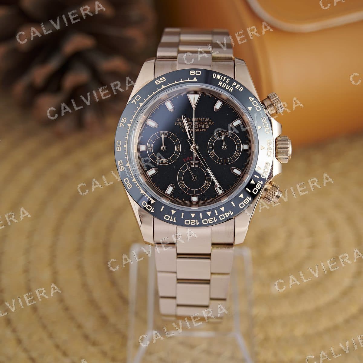 Royale Daytona Black Rose Gold — görsel 1
