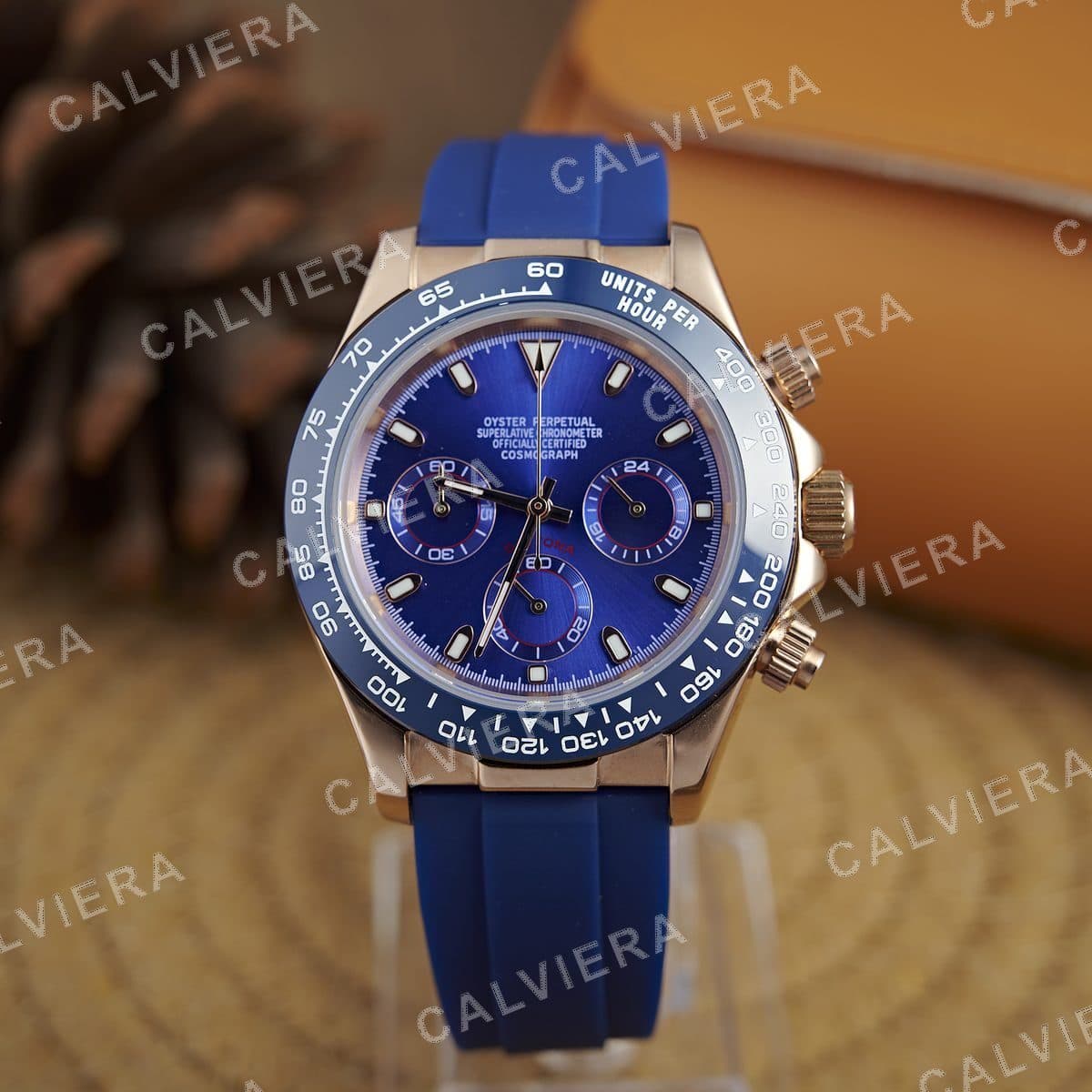 Royale Daytona Blue Rose Gold — görsel 1