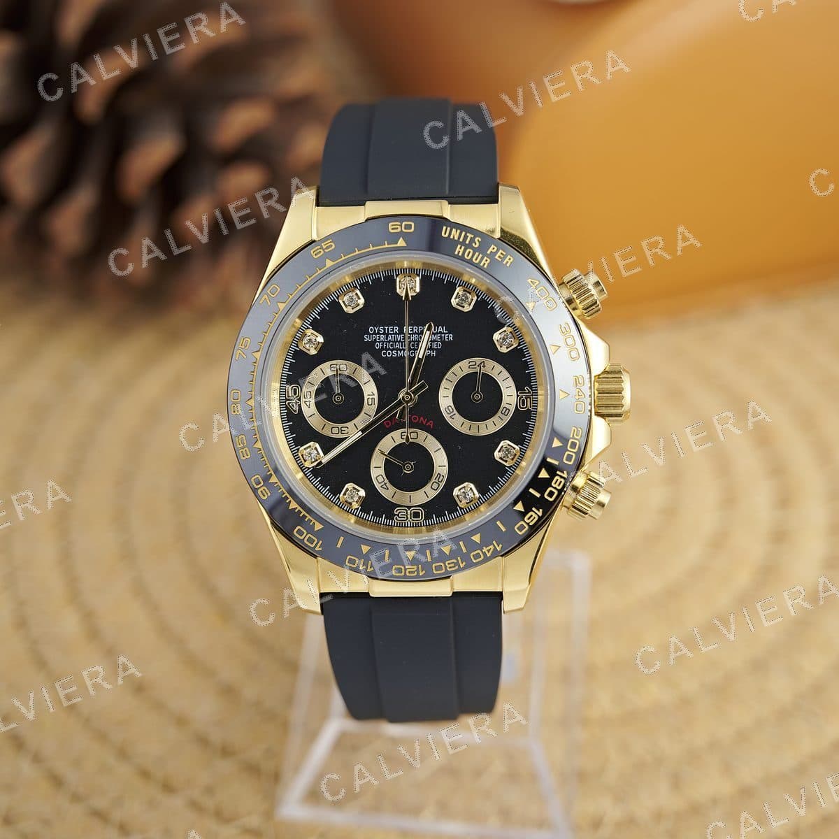 Royale Daytona Black Yellow Gold — görsel 1