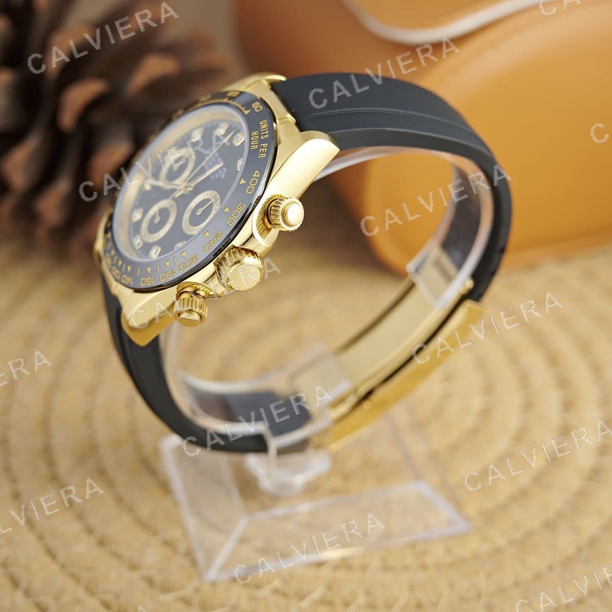 Royale Daytona Black Yellow Gold — görsel 2