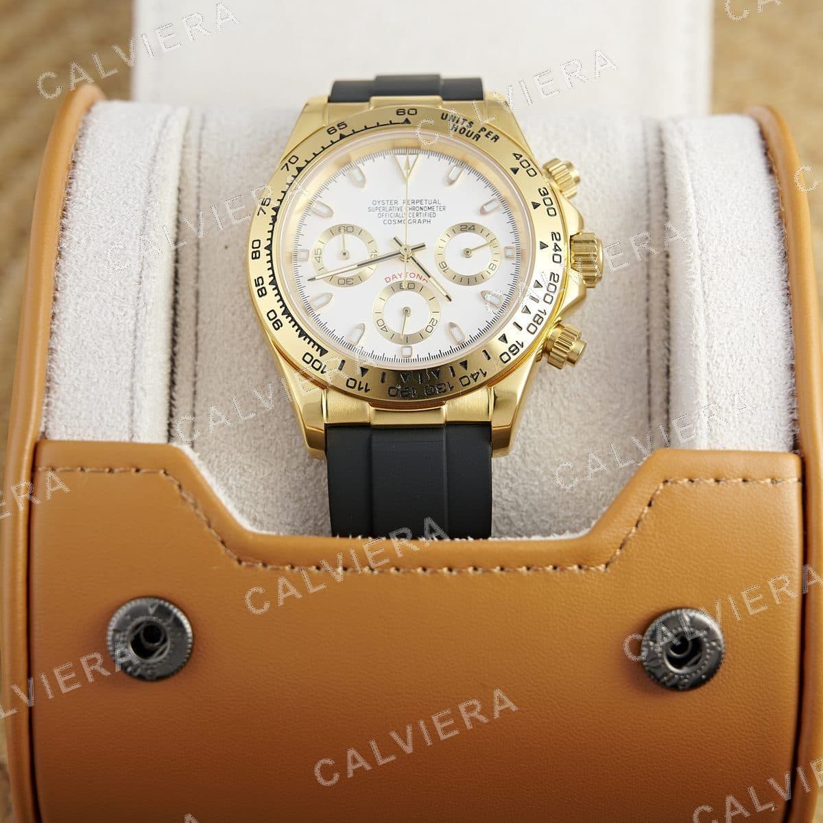 Royale Daytona White Yellow Gold — görsel 2