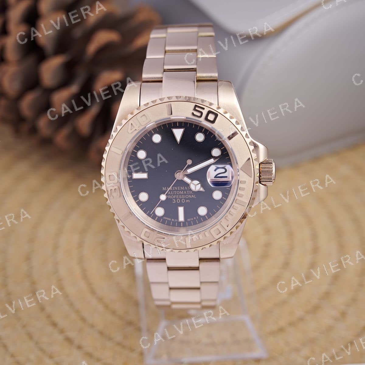 Royale Yacht-Master Black Rose Gold — görsel 1