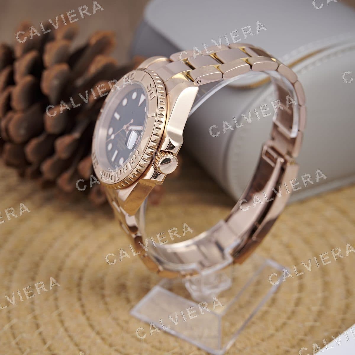 Royale Yacht-Master Black Rose Gold — görsel 3