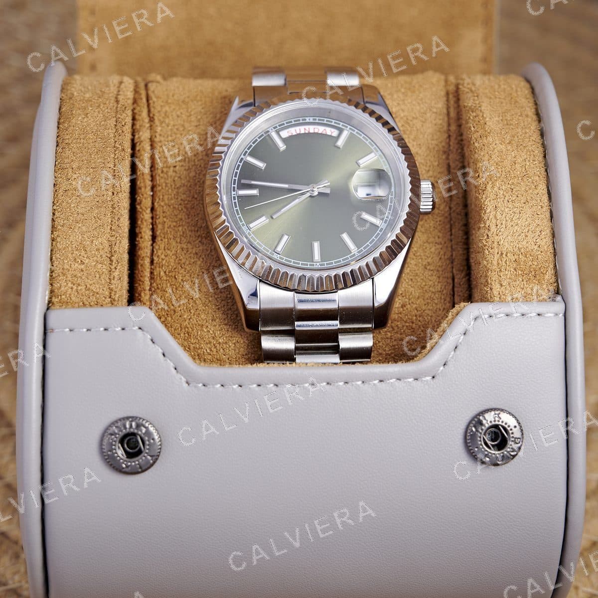 Royale Day-Date Green Steel — görsel 2