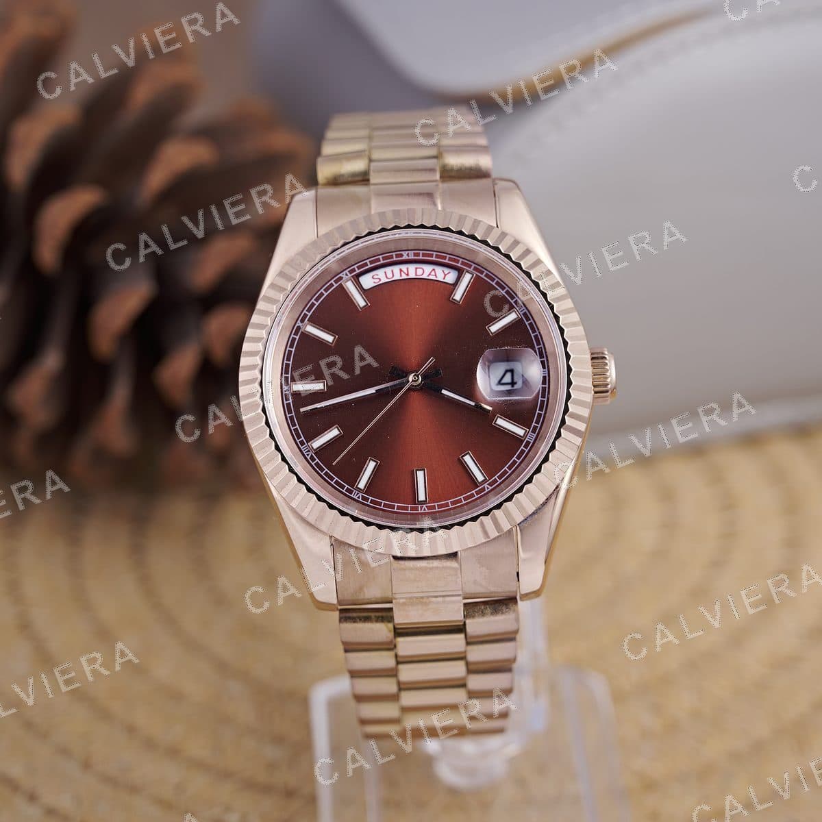 Royale Day-Date Brown
