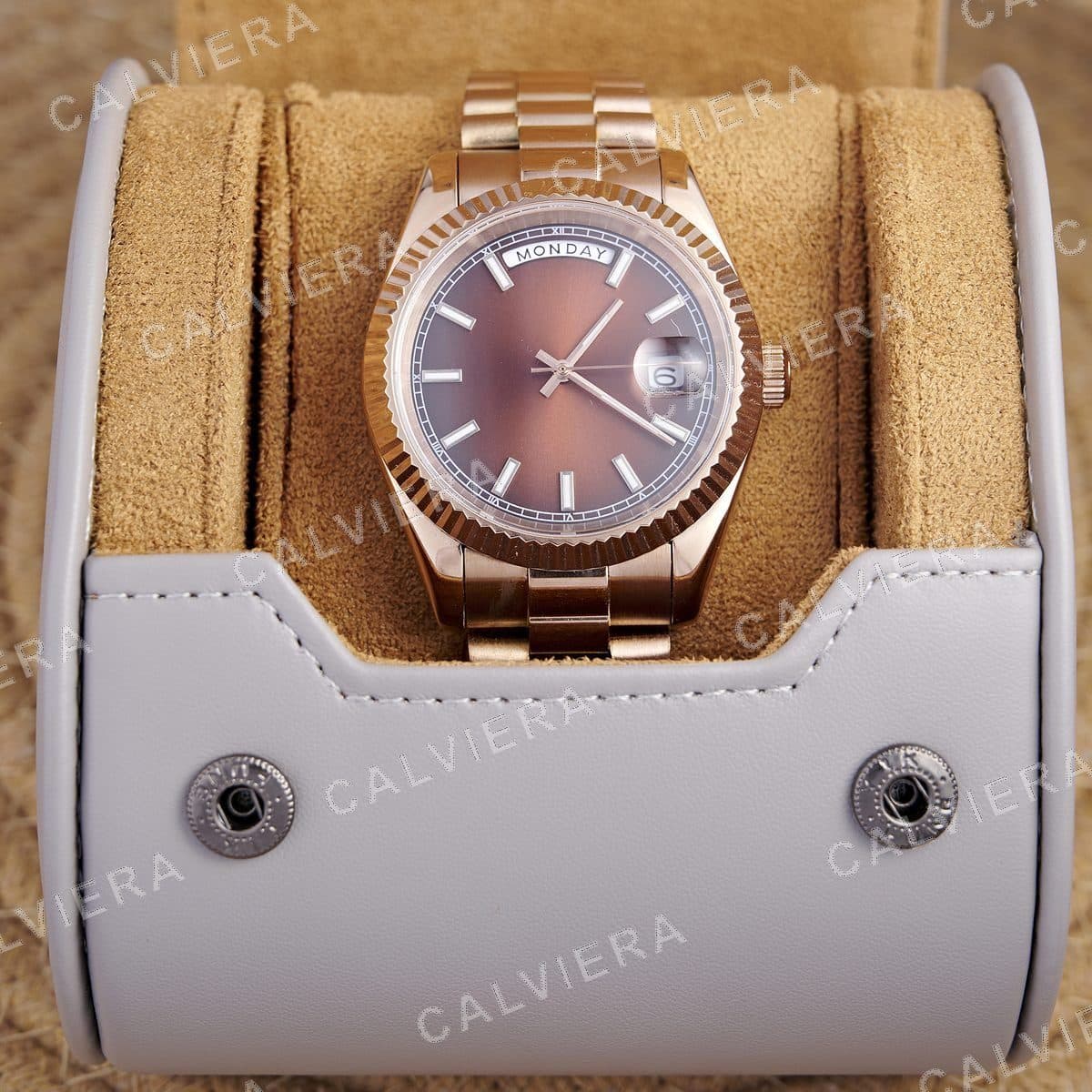 Royale Day-Date Brown Rose Gold — görsel 2