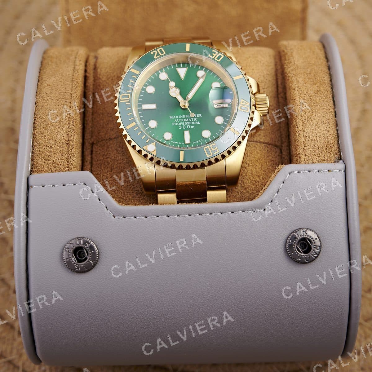 Royale Submariner Green Yellow Gold — görsel 2
